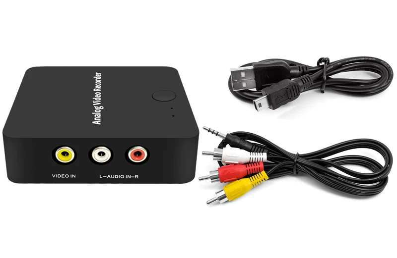 Аналоговый av-рекордер старая видеомагнитола видеомагнитофон VHS VCR DVD DVR 8 мм Hi8 HDMI видеозахвата в цифровой формат на TF карту, не нужен ПК
