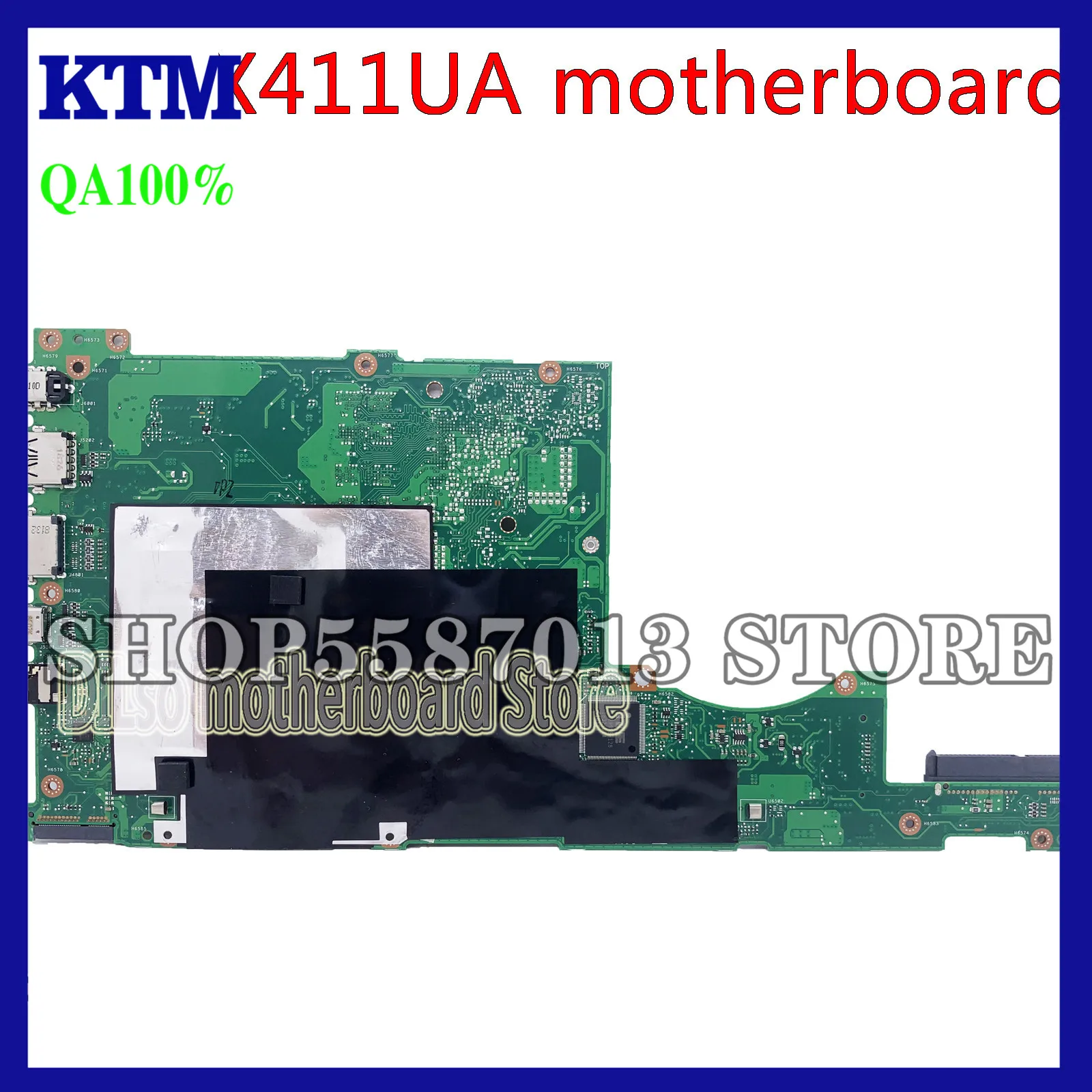

KEFU X411UA Mainboard For ASUS X411UAK X411UQ S4200U X411UN X411UR X411URR X411URP X411UF Laptop Motherboard