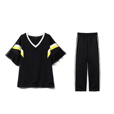 

Loose 2 Piece Sets Womens Outfits Casual Korean Tracksuit Plus Size Suits And Sets Ensemble Femme Survetement Conjunto Feminino
