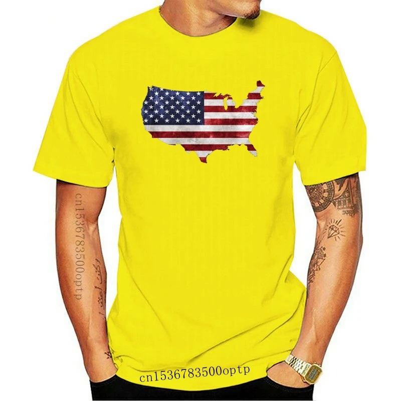 

New Men tshirt Grunge Bless America Vintage T Shirt women T-Shirt tees top