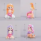 1 шт., миниатюрная Статуэтка хвост Кита