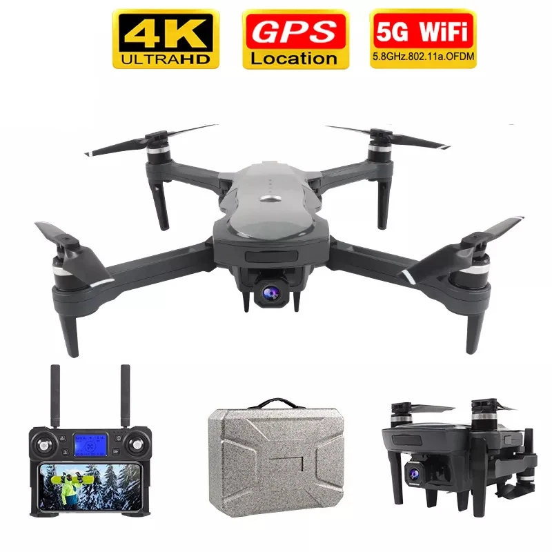 

2021 New K20 Drone Collapsible 4K HD Profesional Camera Dual with GPS One-Key Return Headless Mode Follow FPV Drones Toys Gifts