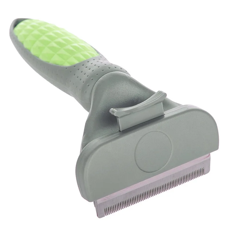 One-Button Hair Removal Stainless Steel Needle Pet Comb, Automatic Hair Removal And Self-Cleaning, Suitable For Cats And Dogs