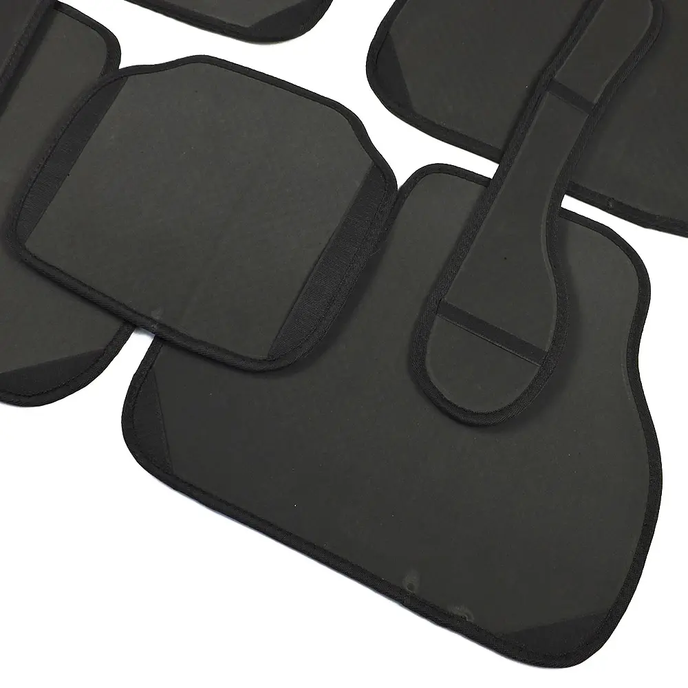 Коврики в салон EVA (ЕВА) ромб черные с черным синим красным кантом для ВАЗ 2110 2111 2112