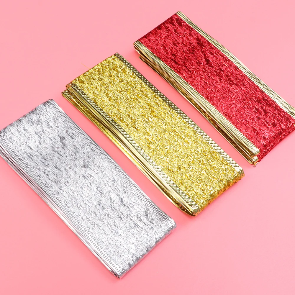 3 рулонов 200x5 см рождественские декоративные ленты уникальных ювелирных изделий