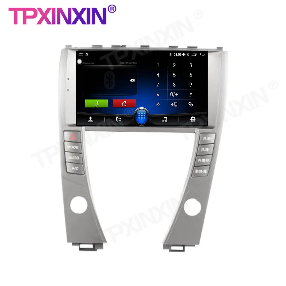 

128GB Android 10.0 For LEXUS ES 2006 - 2012 Car Radio Accessories Multimedia Video Player Navigation GPS Auto 2din 2 din No DVD