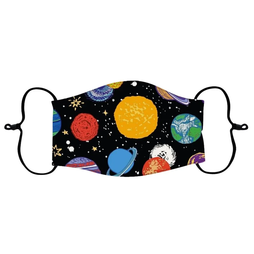 1 шт. детская маска комфортный для мальчиков и девочек лица дышащая многоразовая