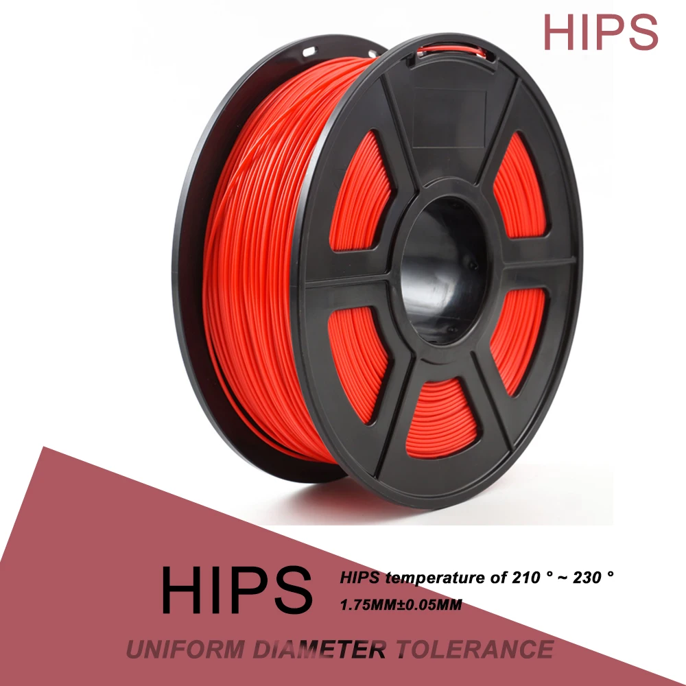 3d принтер 1 кг/катушка 75 мм гибкие БЕДРА нити печатные материалы белый