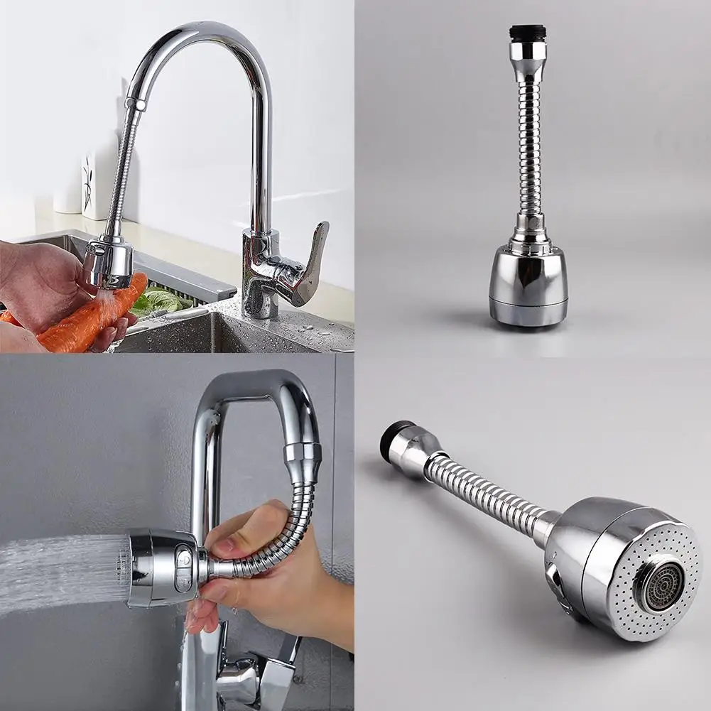 

Flexible Nozzle Spout Water Saving Home Kitchen Sink Tap Faucet Extender
