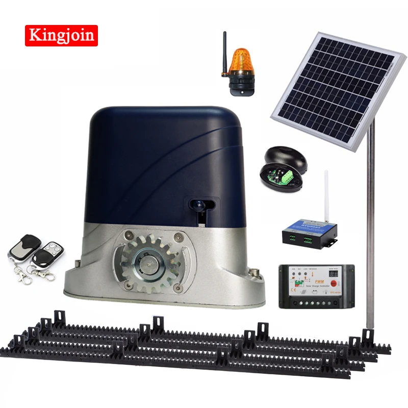 KINGJOIN 500 кг нагрузочный автоматический Солнечный дверной контроллер со стойкой и