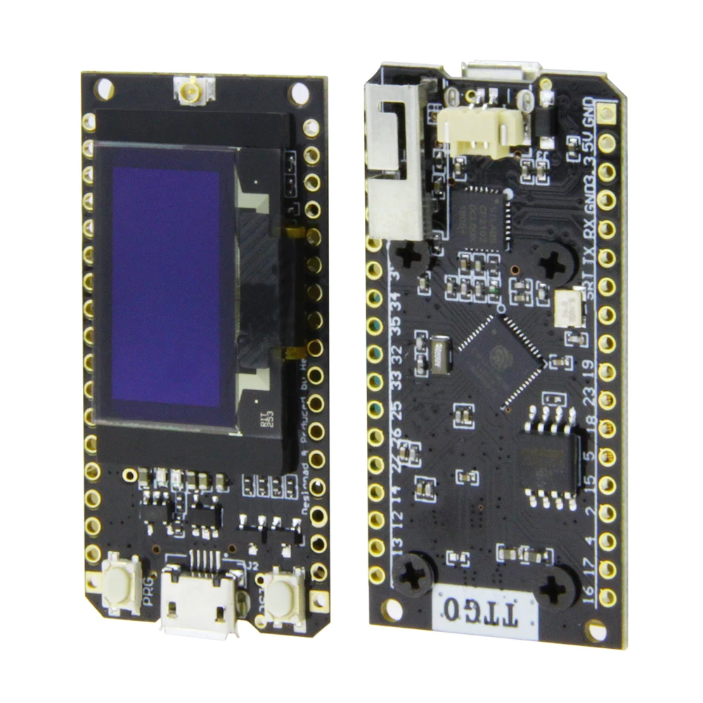 TTGO LORA32 868/915 МГц ESP32 LoRa OLED 0 96 дюймов Дисплей Bluetooth WI-FI ESP-32 модулей со встроенной