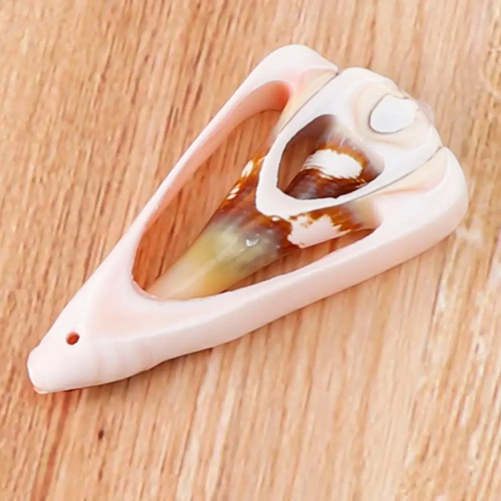 Спиральные Подвески в виде ракушек 5 шт./лот 30 65 мм Пляжное ремесло натуральная