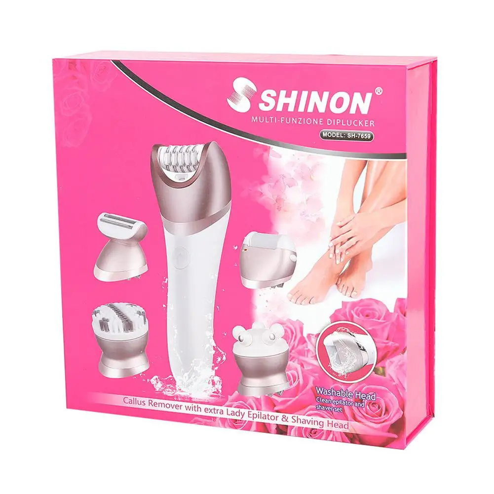 5 в 1 Электрический эпилятор для женщин бритва тела удаление волос Депиляционная