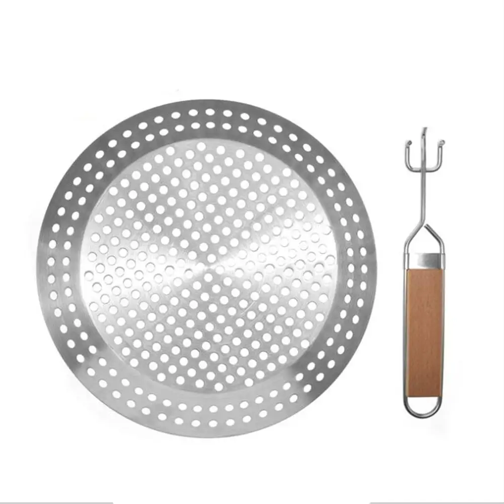 Инструмент для барбекю жареная стойка курицы круглая утечка отверстие лоток