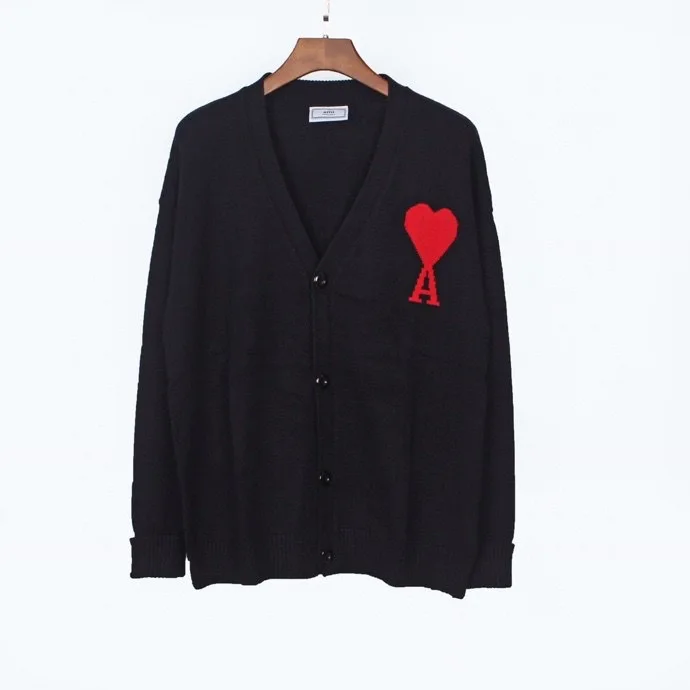 

Stone Island New heart-shaped V-neck straight breasted cardigan, 8899