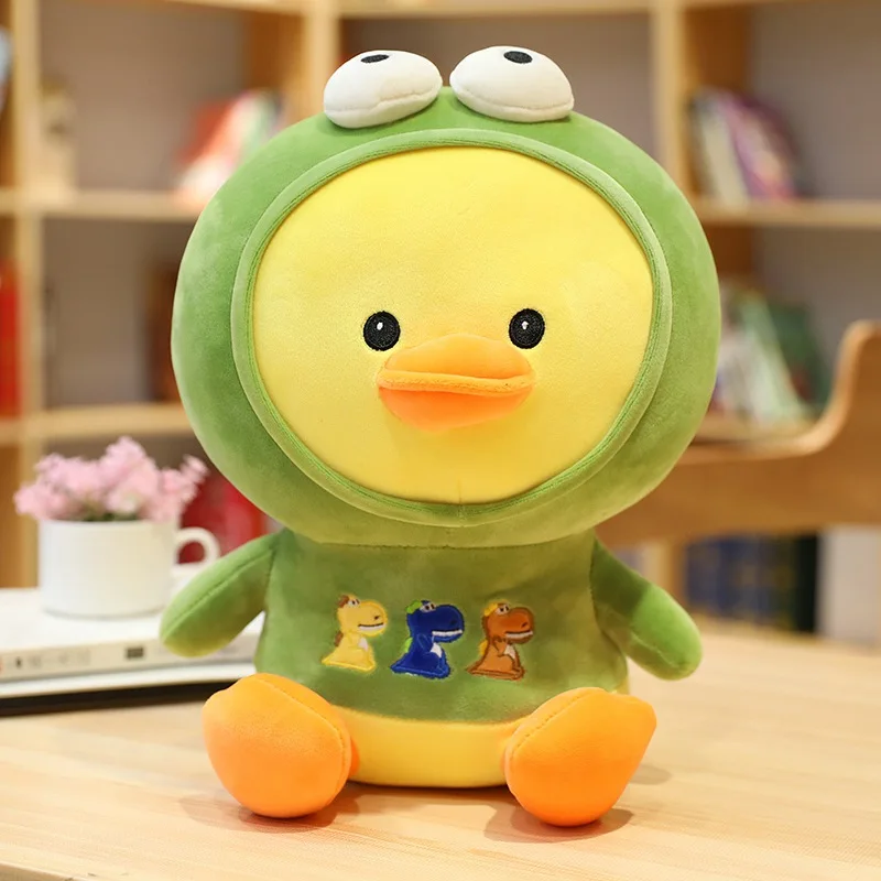 Новинка плюшевая утка игрушка плюшевый динозавр кукла мягкая набивная