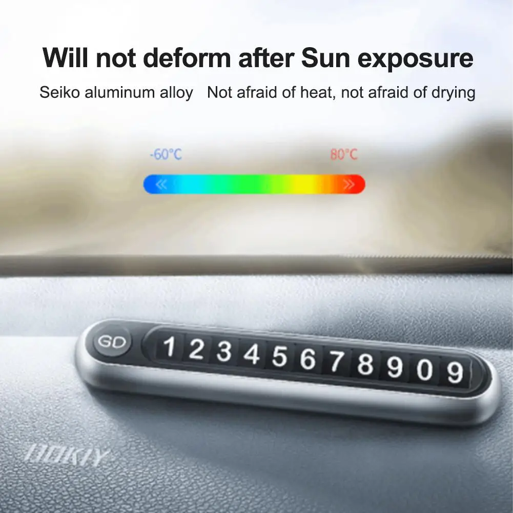 Скрытый номер автомобиля удалить знак 3D трехмерный металлический стоп Знак