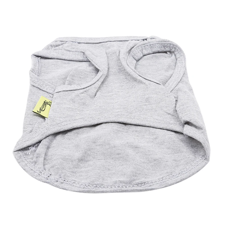 Cute Pet Dog Cat Shirt Clothing Spring Summer Breathable Vest For Cats Small Dogs Pug Kitten Outfit |
