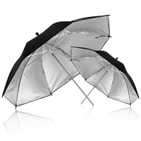diffuser umbrella 80cm 33 black silver photography photo studio softbox translucent for studio lamp flash lighting accessories