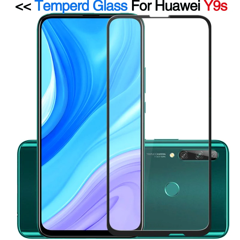 Защитная пленка для Huawei y9s L21 LX3 L22 закаленное стекло с полным покрытием ywey y9 s y 9 prime