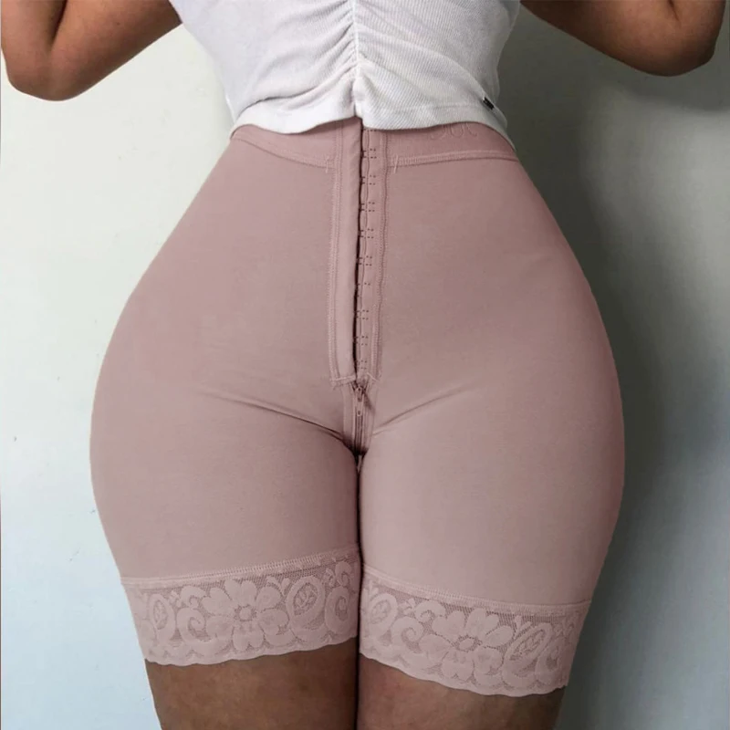 Butt Lifter Double Compression Women BBL Hourglass Fgure Shorts Body Shaper ​Waist Trainer Shapewear Fajas Colombianas