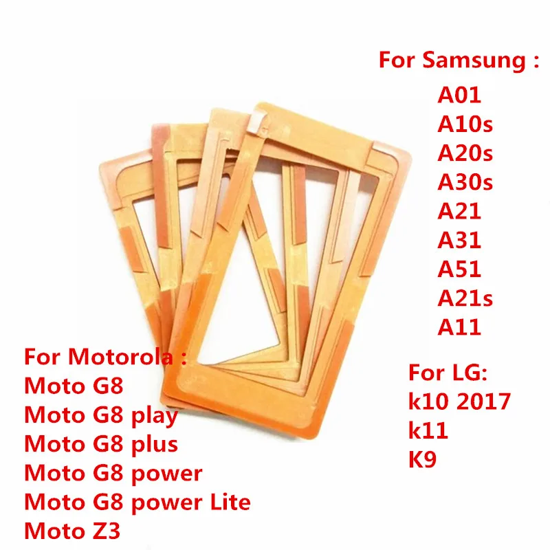 

18pcs Screen Mould Holder Gluing Mold for Samsung for Motorola for LG