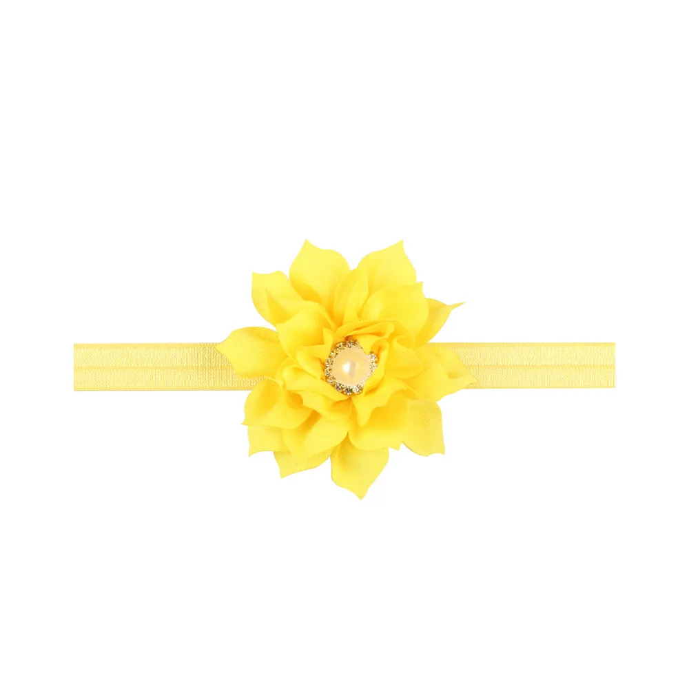 Ободок со стразами для новорожденных повязка на голову маленьких девочек с