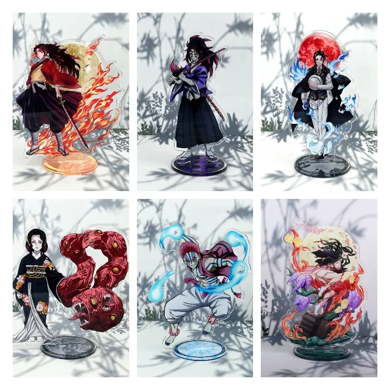 15 см аниме фигурка рассекающего демонов Akaza Kibutsuji Muzan акриловые подставки Kimetsu No