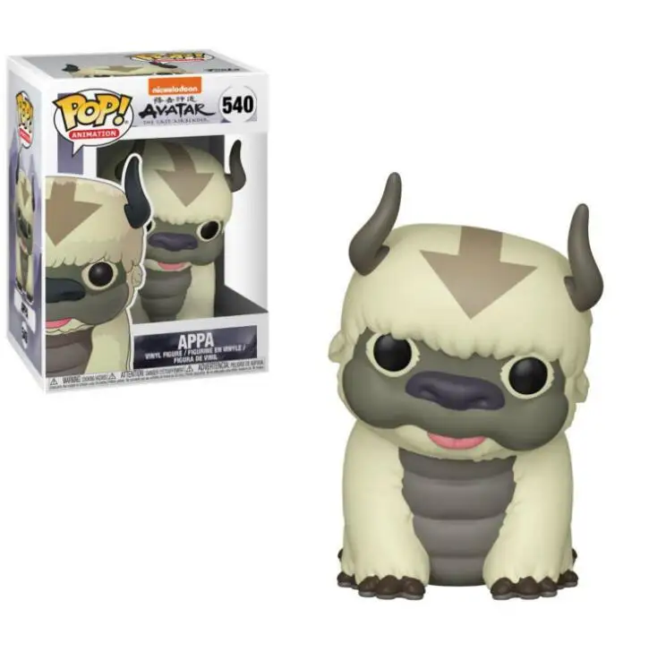 Funko Pop Avatar: The Last Airbender Appa #540 Коллекционные виниловые игрушки 2020 фигурки героев