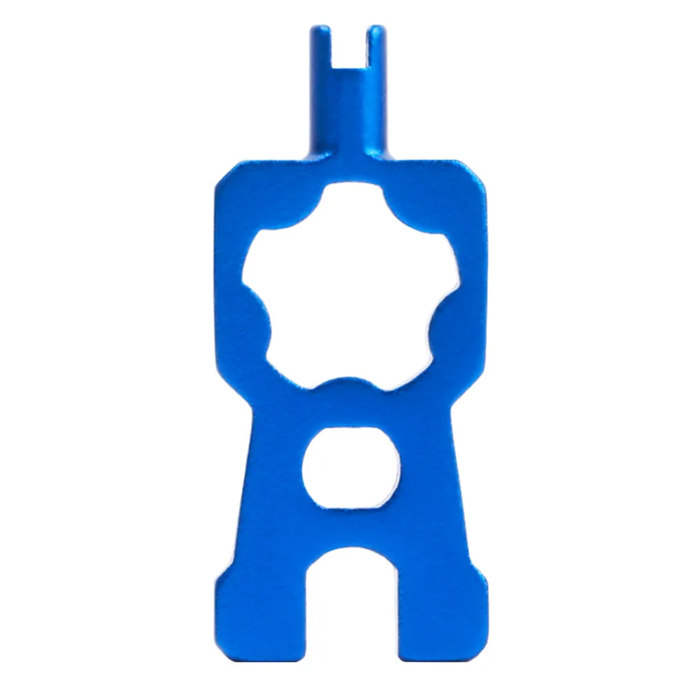 

Nut Inner Tube Valve Wrench 4 In 1 Designed MTB Adapters Mountain Bike Bicycle Component Aluminum Alloy