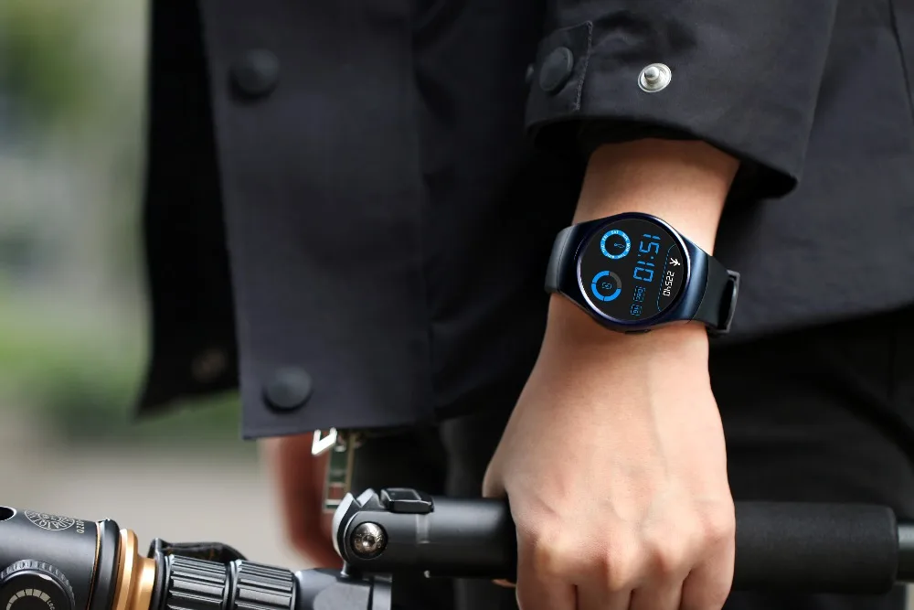 KW18 Bluetooth Смарт часы полный экран Поддержка SIM TF карты Smartwatch телефон сердечного ритма для apple gear s2 huawei xiaomi amazfit