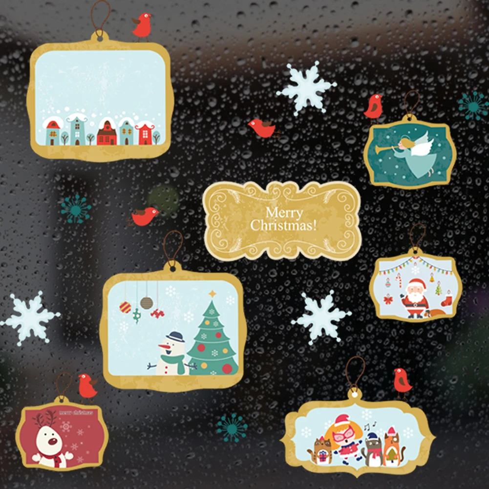 Мультяшный Рождественский тематический элемент для магазина домашний декор