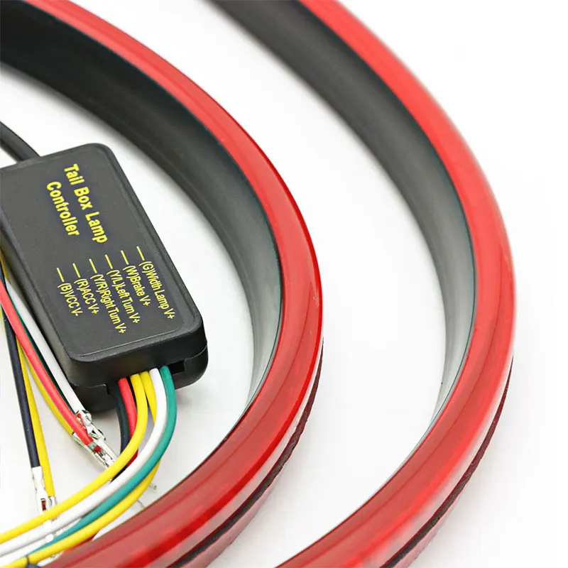 Стоп-светильник автомобильный гибкий 90 см с креплением на стоп-сигнал |