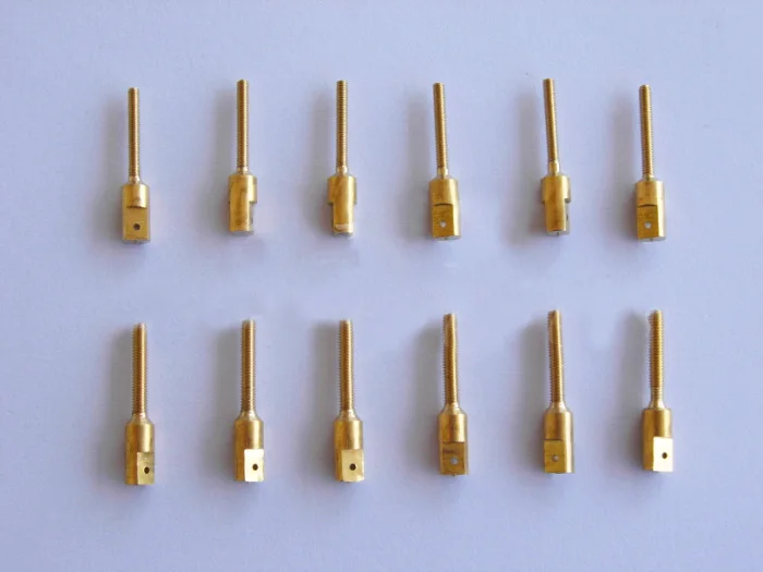 20Pcs Brass M2/M2.5 Thread Connecting Tie Rod 1mm Steel Wire Connector Accessories for DIY RC Aircraft Models Length 25mm | Игрушки и