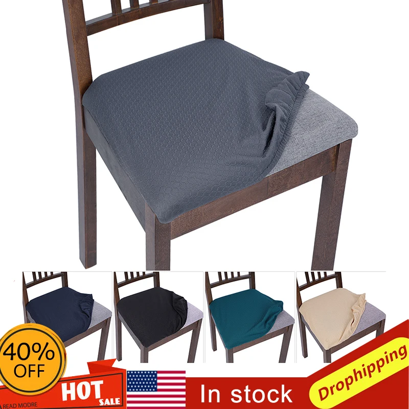 1/2/4/6 шт. стул защитные чехлы Кухня стрейч обеденный чехол съемный эластичный