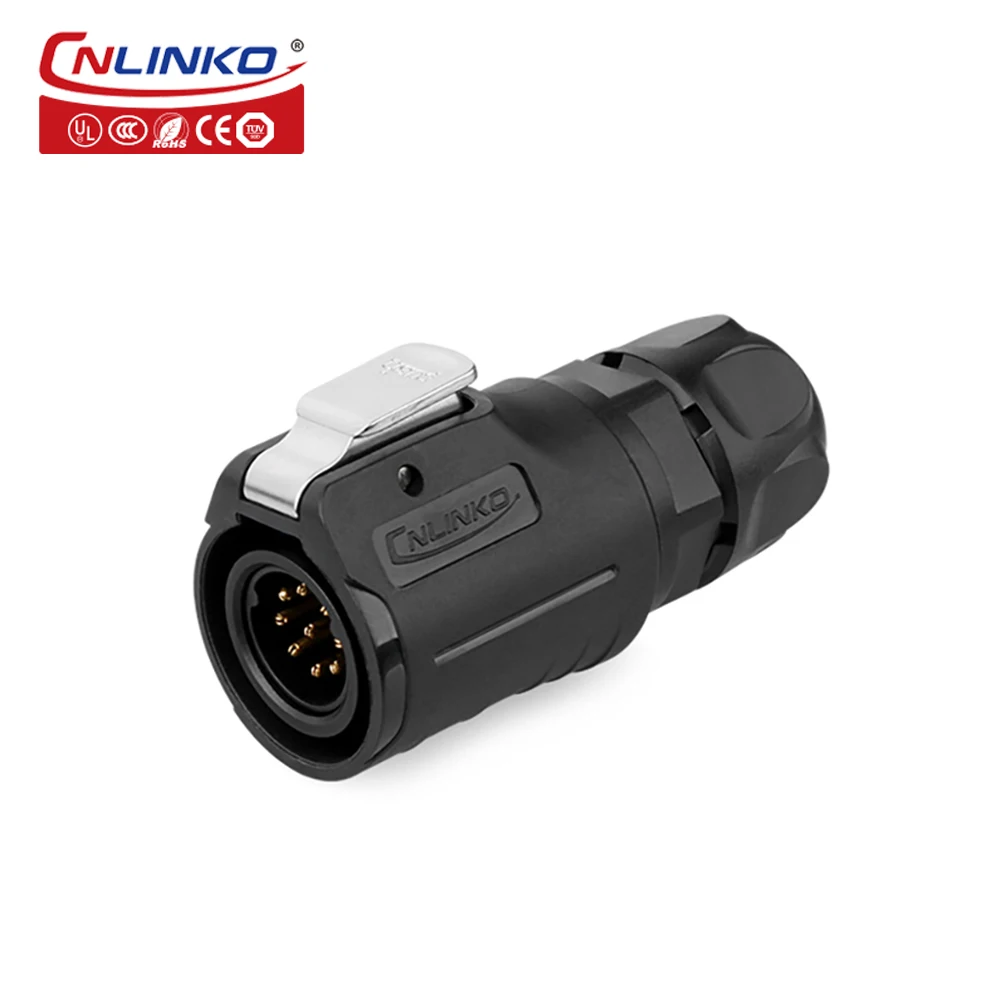 Cnlinko M16 110V AC DC Мощность промышленный электрический разъем 9Pin Панель адаптер