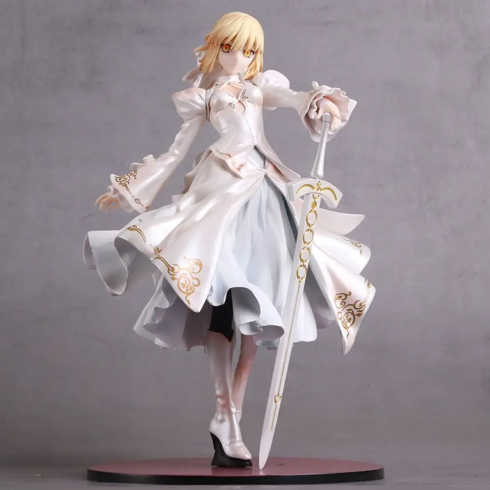 Экшн-фигурка горячая Распродажа 22 см из аниме Fate stay Night Zero Black Saber Arturia Pendragon масштаб