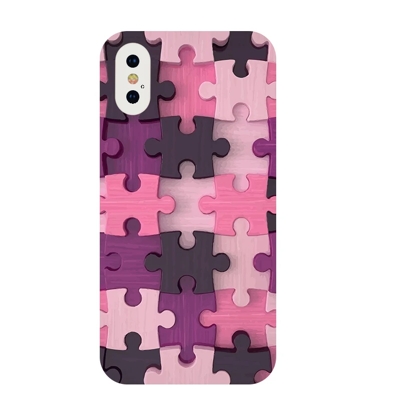 

NOHON Cartoon Case For MI Redmi Note 8 Pro For Redmi 9 Note7 Note8 Note9 K20 K30 Original Liquid Silicagel Jigsaw Cases Cover