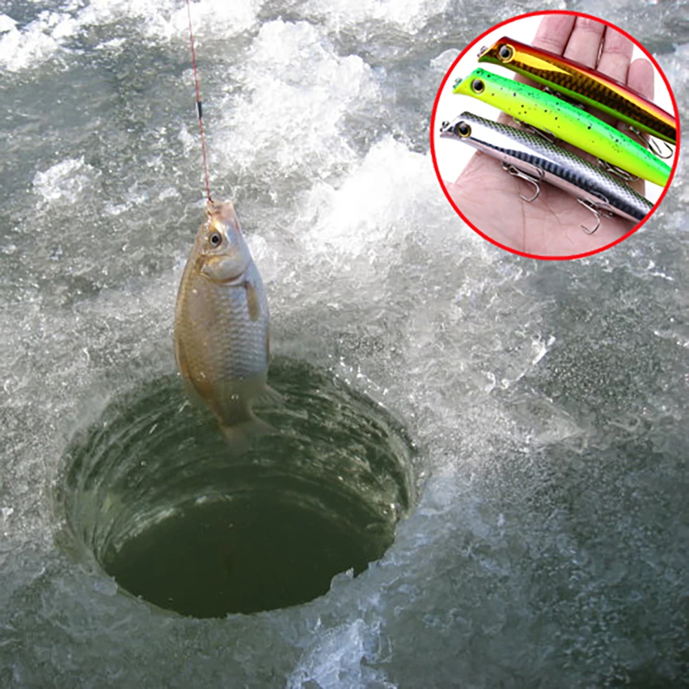 12 см 17 г Воблер для воды приманки ловли на блесну Поппер рыболовная искусственная