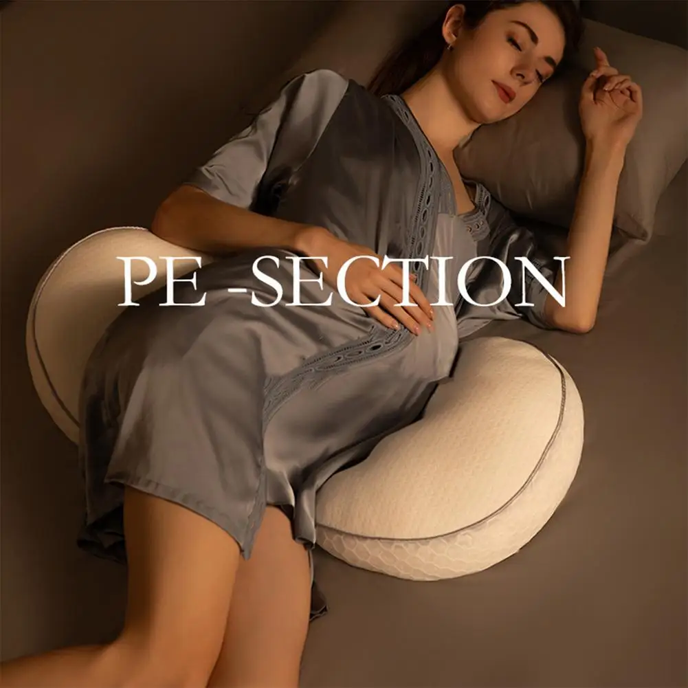 

Pregnant Women Pillow Multi-Function Side Sleeper Protect Waist Sleep Pillow Abdomen Support U Shape Pregnancy Waist Pillow