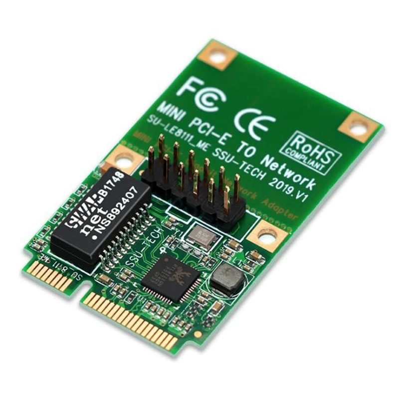 

Mini PCI-E Bus RJ45 Mini PCIE