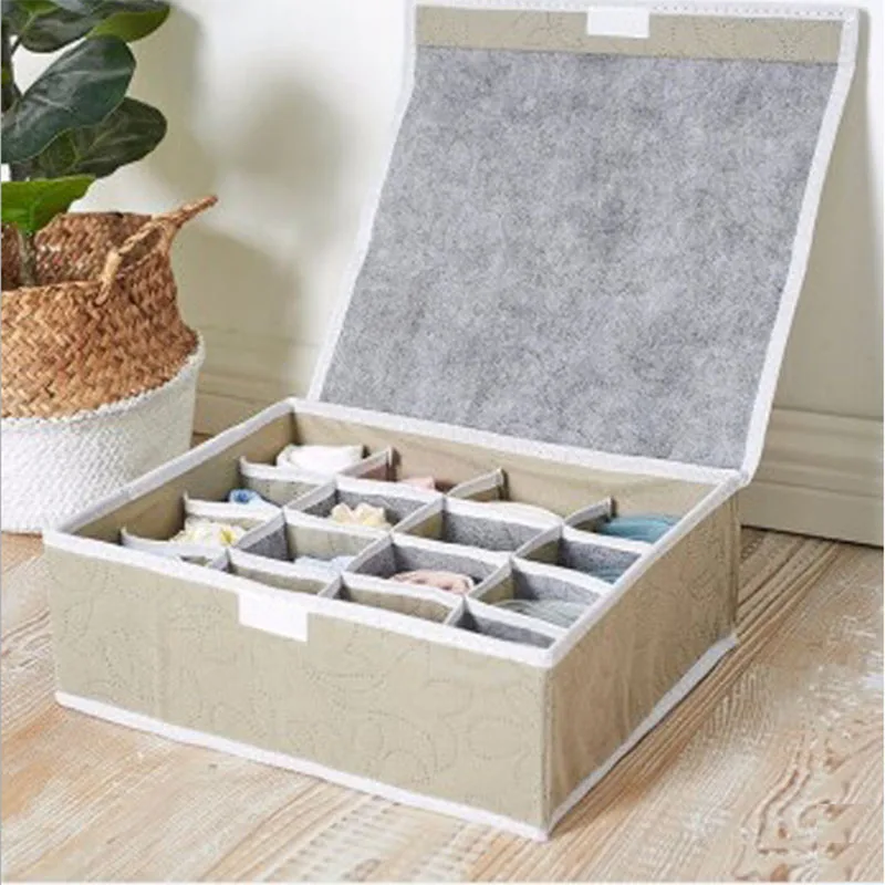 Простое домашнее белье шкаф органайзер для нижнего белья разделитель носков |