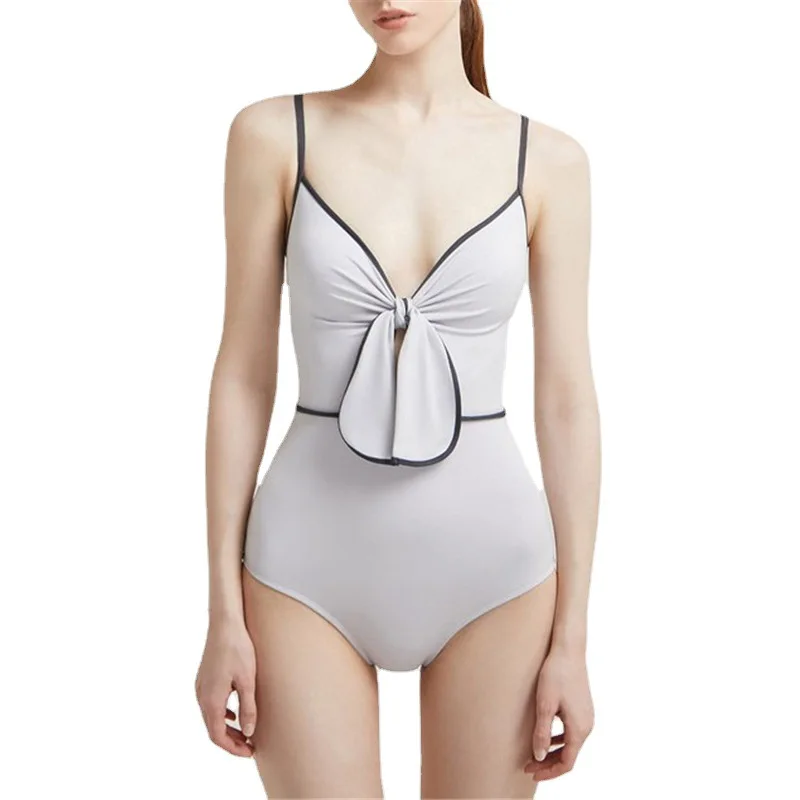 

Swimsuit For Pregnant Women Swimwear One Piece Summer Clothes 2021 New Ins High Waist Female Ancient Sexy Print Polyester Swim