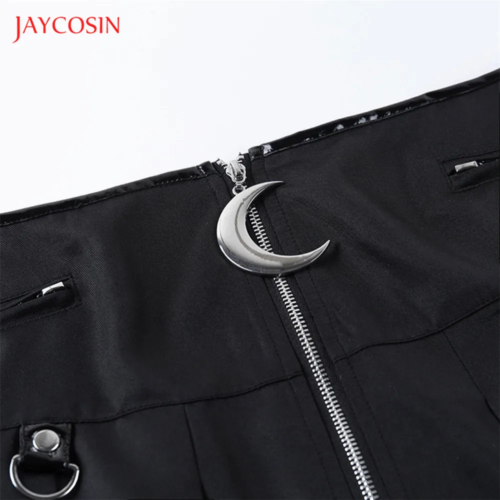 Модная женская готическая мини юбка Jaycosin 2020 плиссированная для ночного клуба