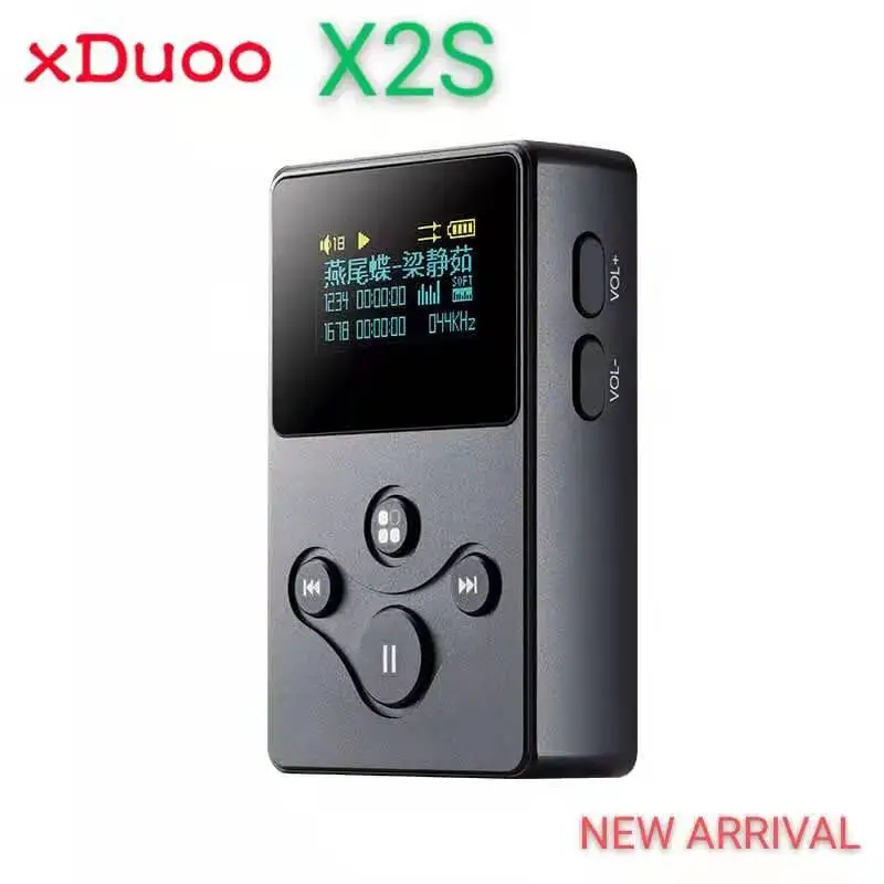 Портативный металлический Hi Fi музыкальный плеер Xduoo X2S без потерь усилитель для