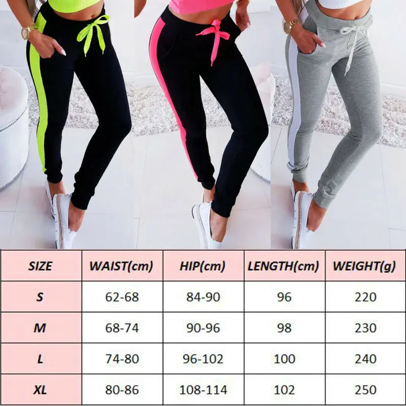 

Women Trousers High Waist Sport Yoga Pants Print Fitness Gym Leggings Stretch Trousers /BY