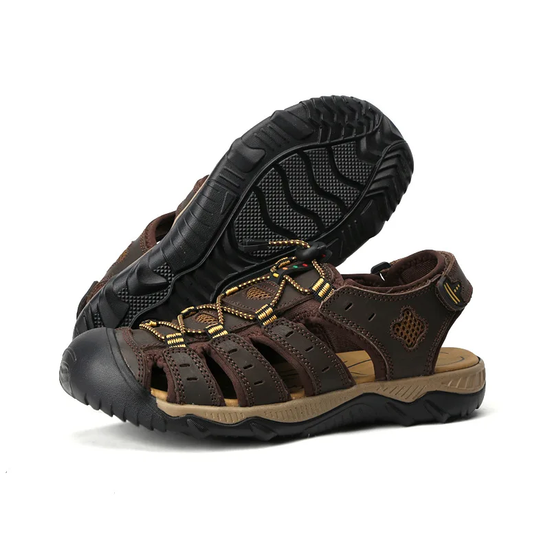 

2021 summer new sandals men's sandals casual outdoor slippers fashion beach sandals trend joker light slippers.