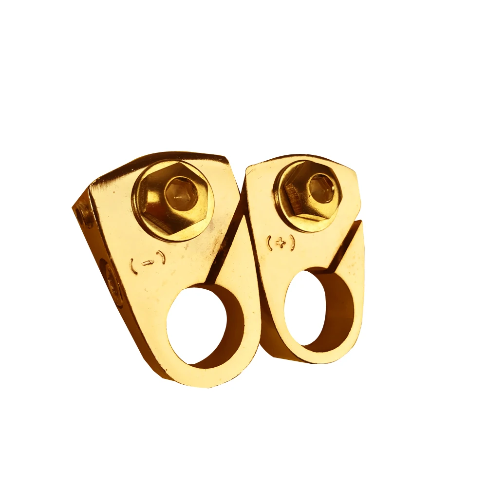 Автомобильный универсальный источник питания из чистой меди 2 шт. головка