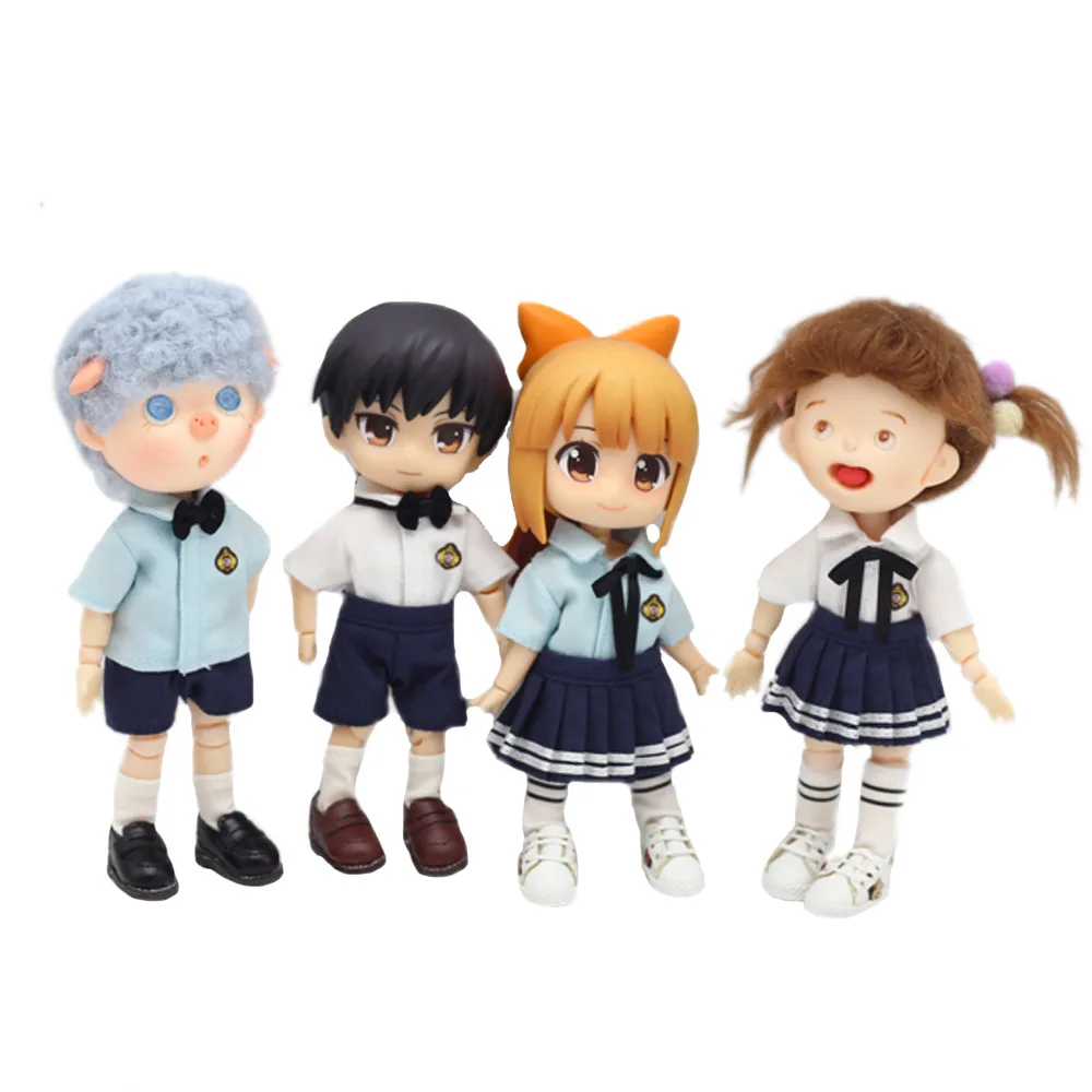 Кукольное платье Obitsu Одежда для куклы OB 11 школьная форма | Игрушки и хобби