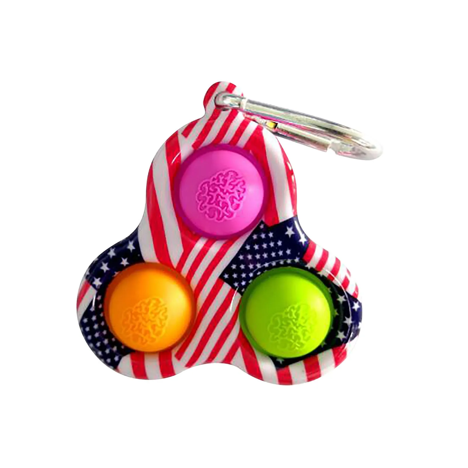 Горячая Портативный Непоседа простой улыбающегося игрушка для аутистов особые